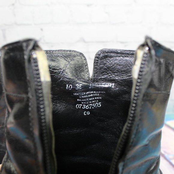 FLORSHEIM Side Zip Ankle Boots Size 10 - Picture 11 of 11